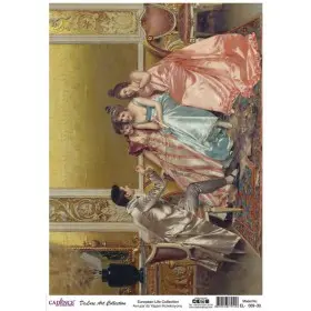 Model EL009 Deluxe Art Collection Pirinç Dekopaj 90x125cm