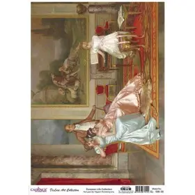 Model EL008 Deluxe Art Collection Pirinç Dekopaj 90x125cm
