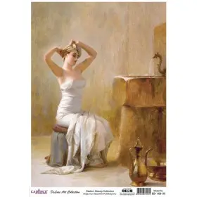 Model EB009 Deluxe Art Collection Pirinç Dekopaj 90x125cm