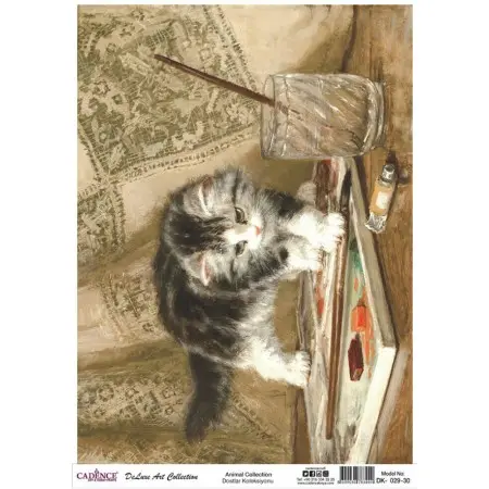 Model DK029 Deluxe Art Collection Pirinç Dekopaj 90x125cm