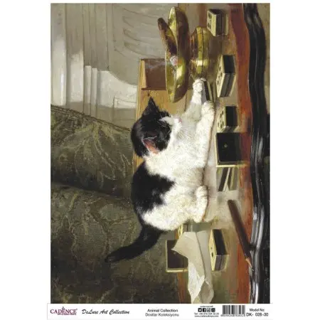 Model DK028 Deluxe Art Collection Pirinç Dekopaj 90x125cm