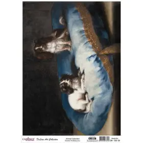 Model DK020 Deluxe Art Collection Pirinç Dekopaj 90x125cm