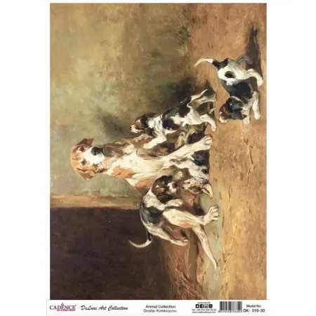 Model DK019 Deluxe Art Collection Pirinç Dekopaj 90x125cm