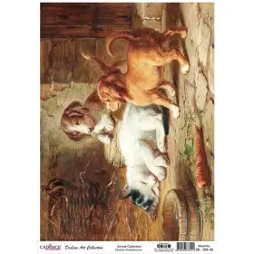 Model DK009 Deluxe Art Collection Pirinç Dekopaj 90x125cm