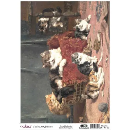 Model DK007 Deluxe Art Collection Pirinç Dekopaj 90x125cm
