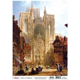 Model CA012 Deluxe Art Collection Pirinç Dekopaj 90x125cm