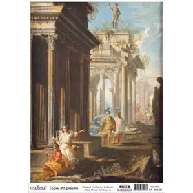 Model CA002 Deluxe Art Collection Pirinç Dekopaj 90x125cm