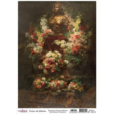 Model BF035 Deluxe Art Collection Pirinç Dekopaj 90x125cm