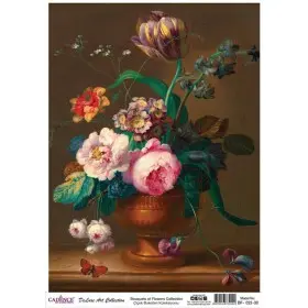 Model BF023 Deluxe Art Collection Pirinç Dekopaj 90x125cm