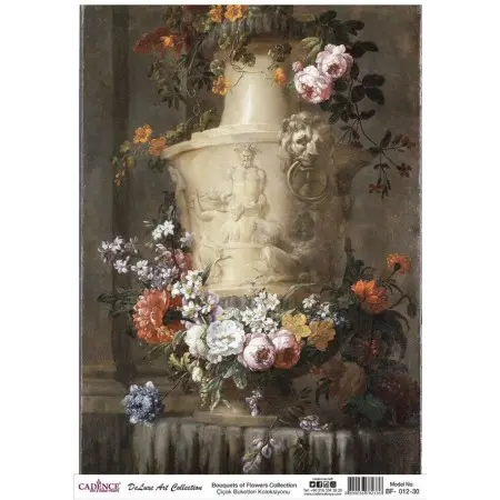 Model BF012 Deluxe Art Collection Pirinç Dekopaj 90x125cm
