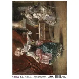 Model AT022 Deluxe Art Collection Pirinç Dekopaj 90x125cm