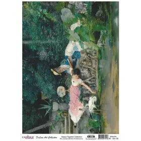 Model AT021 Deluxe Art Collection Pirinç Dekopaj 90x125cm