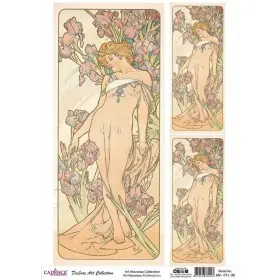Model AN011 Deluxe Art Collection Pirinç Dekopaj 90x125cm