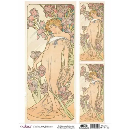 Model AN011 Deluxe Art Collection Pirinç Dekopaj 90x125cm