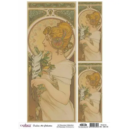 Model AN008 Deluxe Art Collection Pirinç Dekopaj 90x125cm