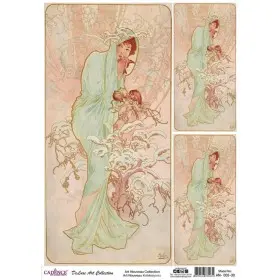 Model AN005 Deluxe Art Collection Pirinç Dekopaj 90x125cm