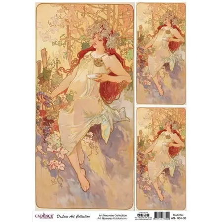 Model AN004 Deluxe Art Collection Pirinç Dekopaj 90x125cm