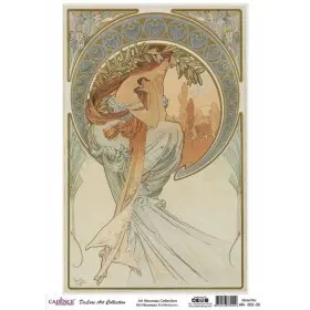 Model AN002 Deluxe Art Collection Pirinç Dekopaj 90x125cm