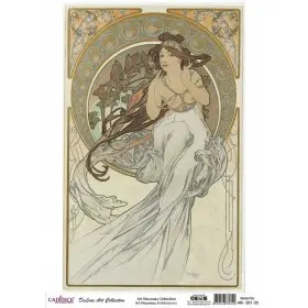 Model AN001 Deluxe Art Collection Pirinç Dekopaj 90x125cm