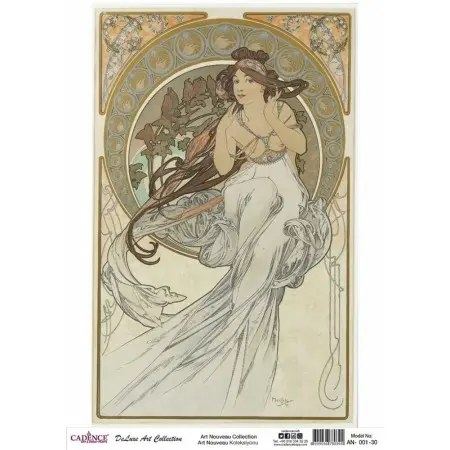 Model AN001 Deluxe Art Collection Pirinç Dekopaj 90x125cm