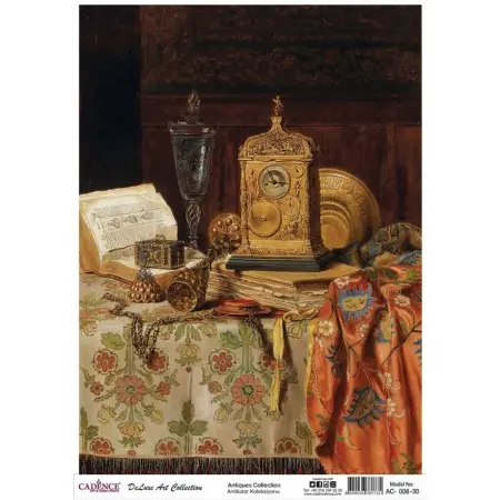 Model AC008 Deluxe Art Collection Pirinç Dekopaj 90x125cm