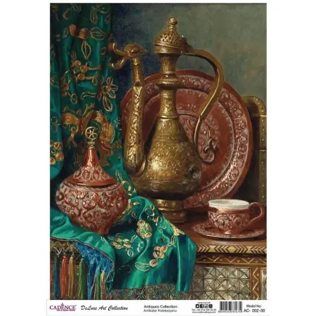 Model AC002 Deluxe Art Collection Pirinç Dekopaj 90x125cm