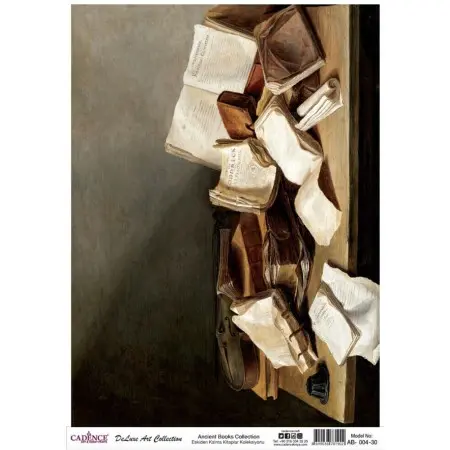 Model AB004 Deluxe Art Collection Pirinç Dekopaj 90x125cm