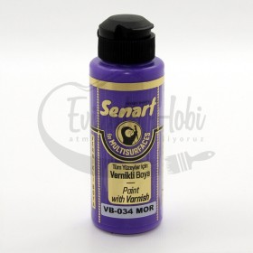 Senart Vernikli Boya VB034 Mor 120ml