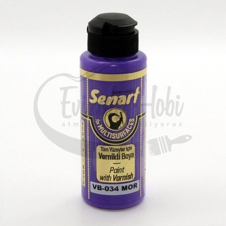 Senart Vernikli Boya VB034 Mor 120ml