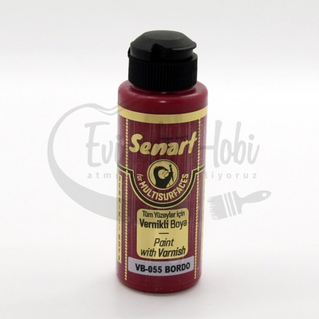 Senart Vernikli Boya VB055 Bordo 120ml