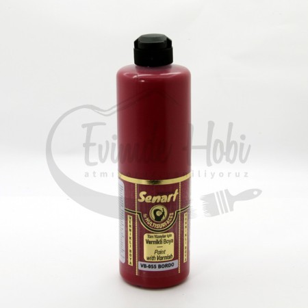 Senart Vernikli Boya VB055 Bordo 500ml