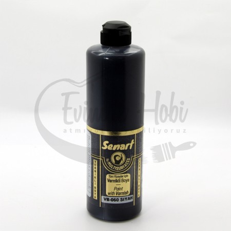 Senart Vernikli Siyah Boya VB060 500ml