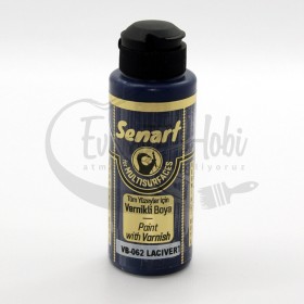 Senart Vernikli Boya VB062 Lacivert 120ml