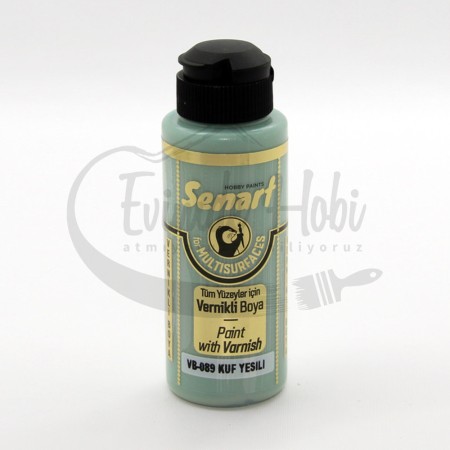 Senart Vernikli Boya VB089 Küf Yeşili 120ml