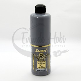 Senart Vernikli Boya VB090 Koyu Gri 500ml