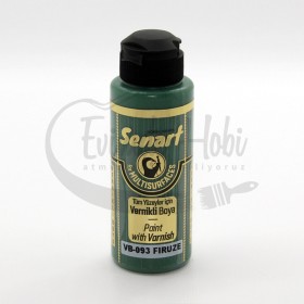 Senart Vernikli Boya VB093 Firuze 120ml