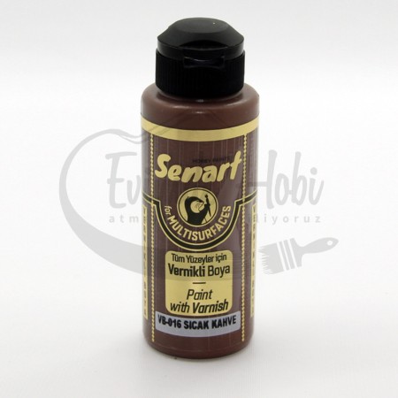 Senart Vernikli Boya VB016 Sıcak Kahve 120ml