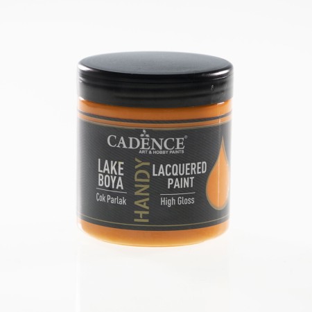 Cadence Vernikli Lake Boya L010 Turuncu 250ml