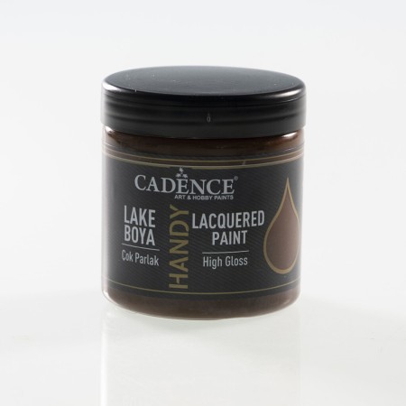 Cadence Vernikli Lake Boya L054 Koyu Kahve 250ml