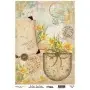 Model 931 Spring Collection Cadence Rice Decoupage Paper 30x42cm