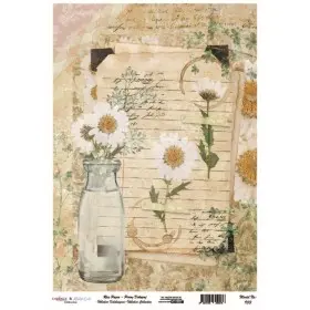 Model 933 İlkbahar Koleksiyonu Cadence Pirinç Dekopaj Kağıdı 30x42cm