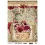 Model 940 Spring Collection Cadence Rice Decoupage Paper 30x42cm