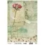 Model 948 Spring Collection Cadence Rice Decoupage Paper 30x42cm