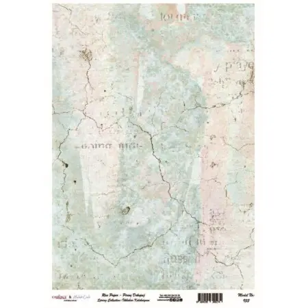 Model 953 Spring Collection Cadence Rice Decoupage Paper 30x42cm