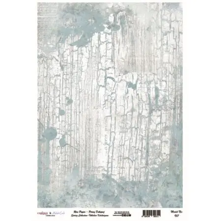 Model 957 Spring Collection Cadence Rice Decoupage Paper 30x42cm