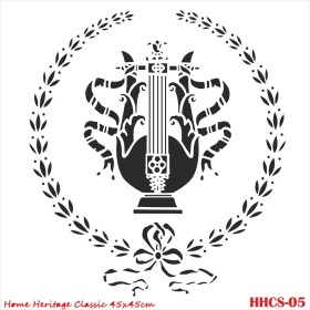HHCS05 Home Heritage Stencil 45x45cm