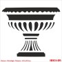 HHCS09 Home Heritage Stencil 45x45cm