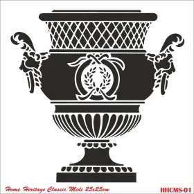 HHCMS01 Home Heritage Stencil 25x25cm