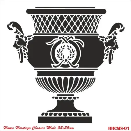 HHCMS01 Home Heritage Stencil 25x25cm