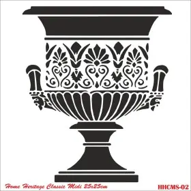 HHCMS02 Home Heritage Stencil 25x25cm